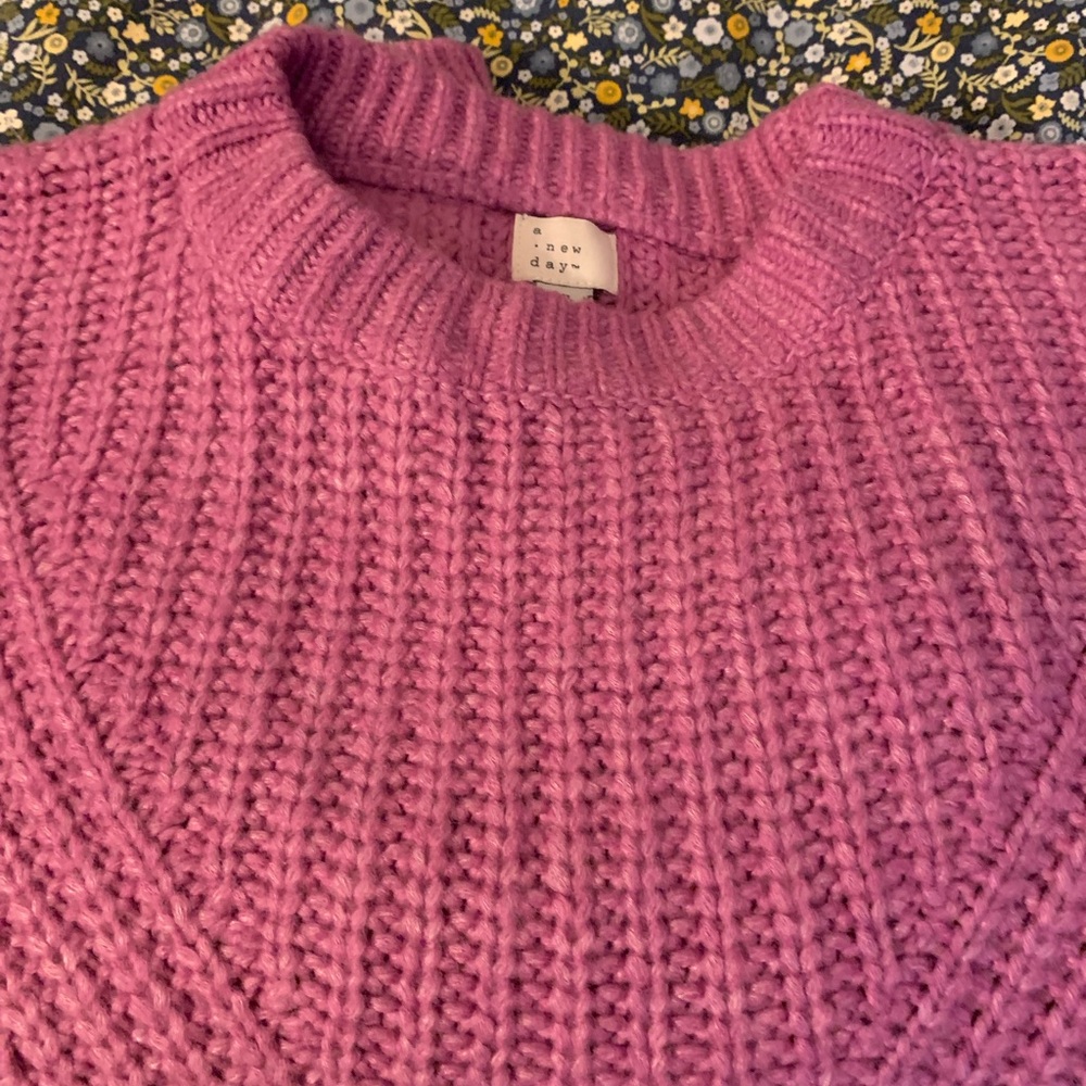 A New Day Women's Vibrant Knit Sweater